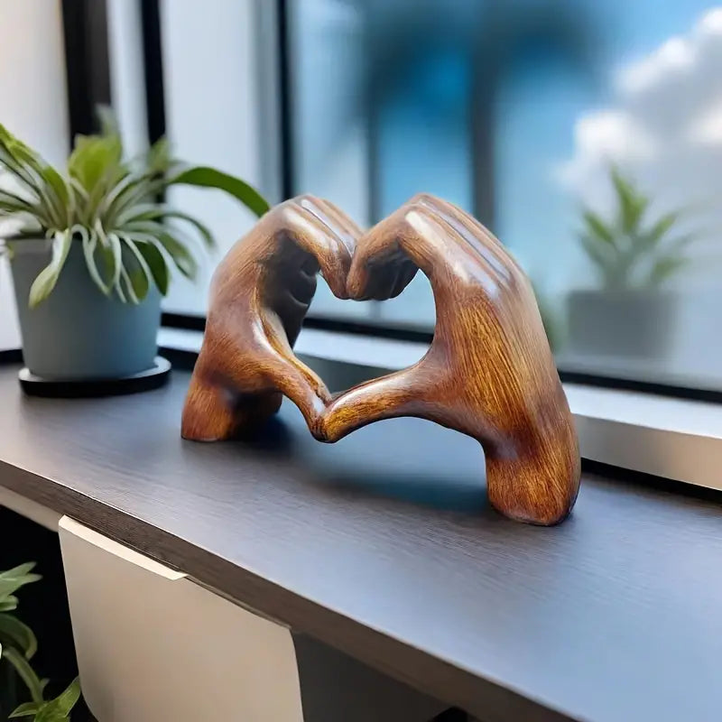 VertaMart™ Heart Hands Sculpture