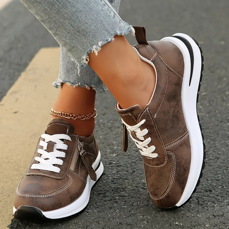 VertaMart™ Casual Platform Sneakers