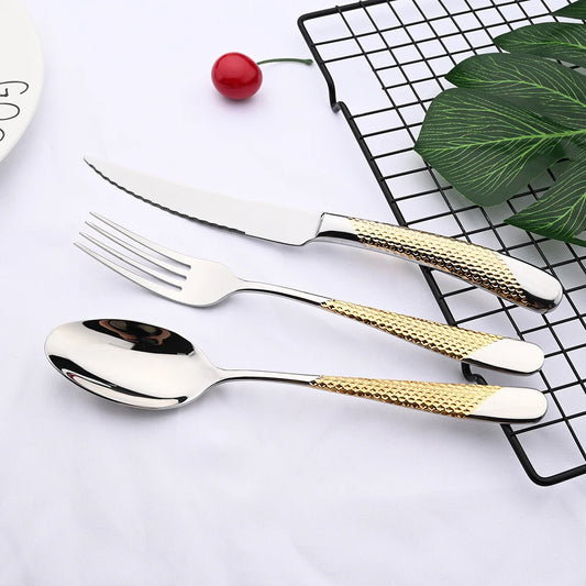 Vertamart® Golden Luxe Cutlery Set